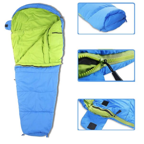 IM015 Children's Mummy Sleeping Bag Outdoor Camping - Image 2